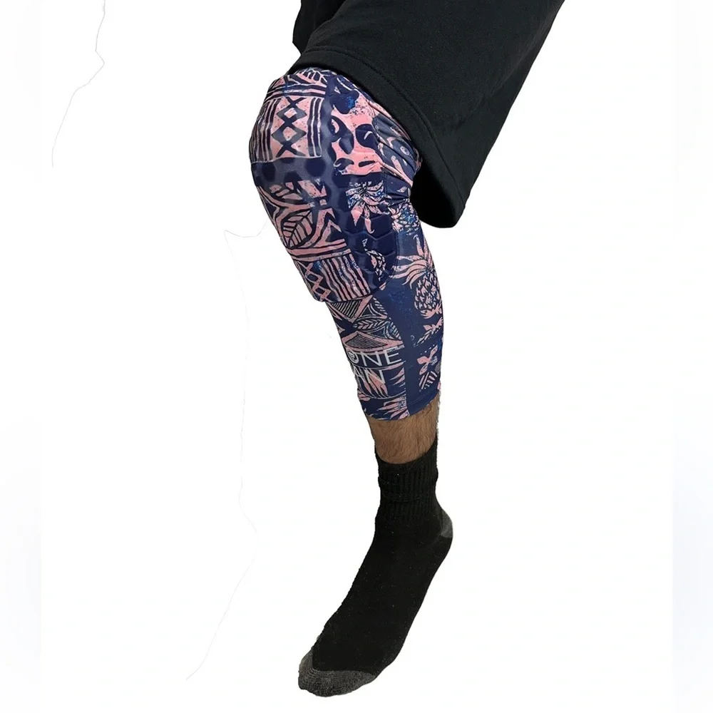 STONE SAN Breathable Honeycomb Sport Knee Pads Set Size Large